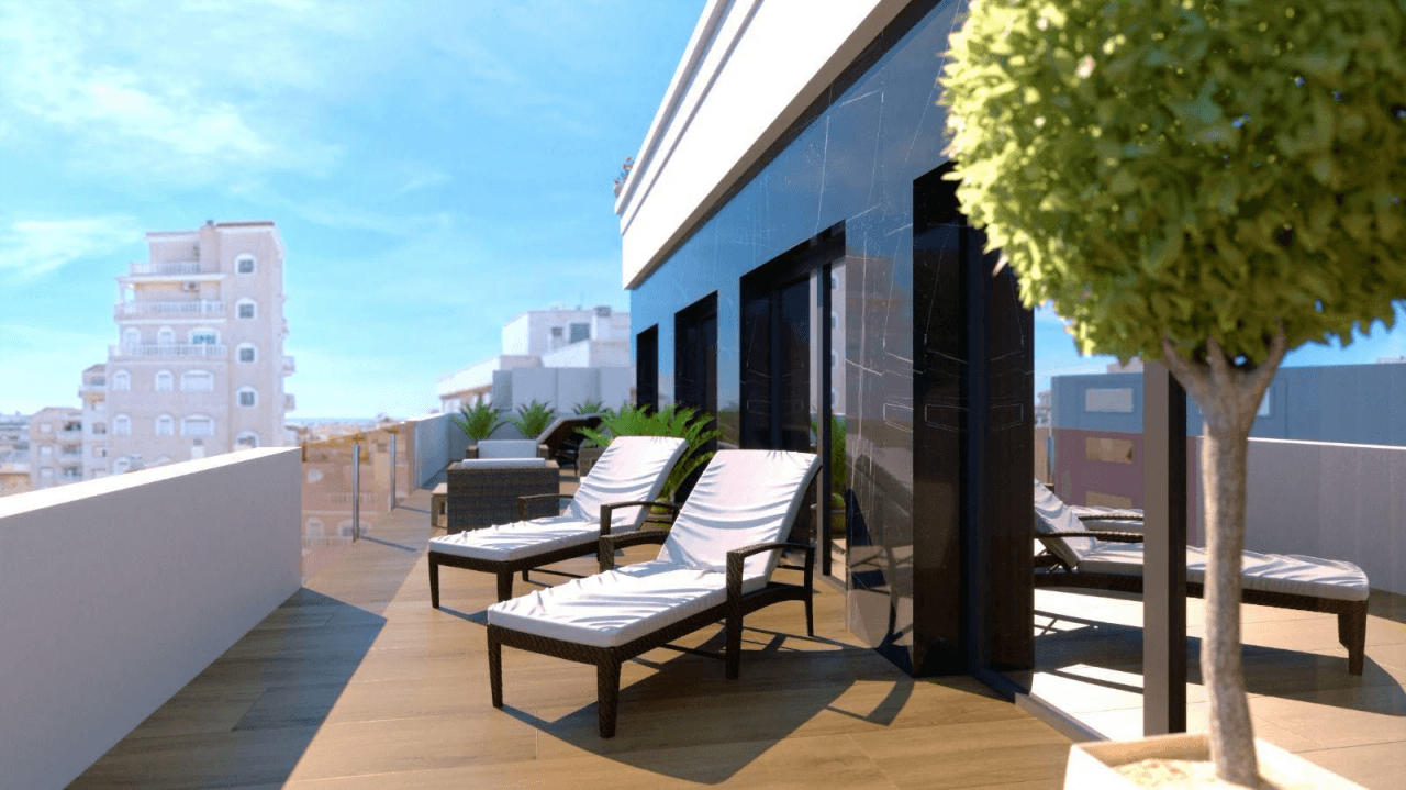 Penthouse til salg i Torrevieja