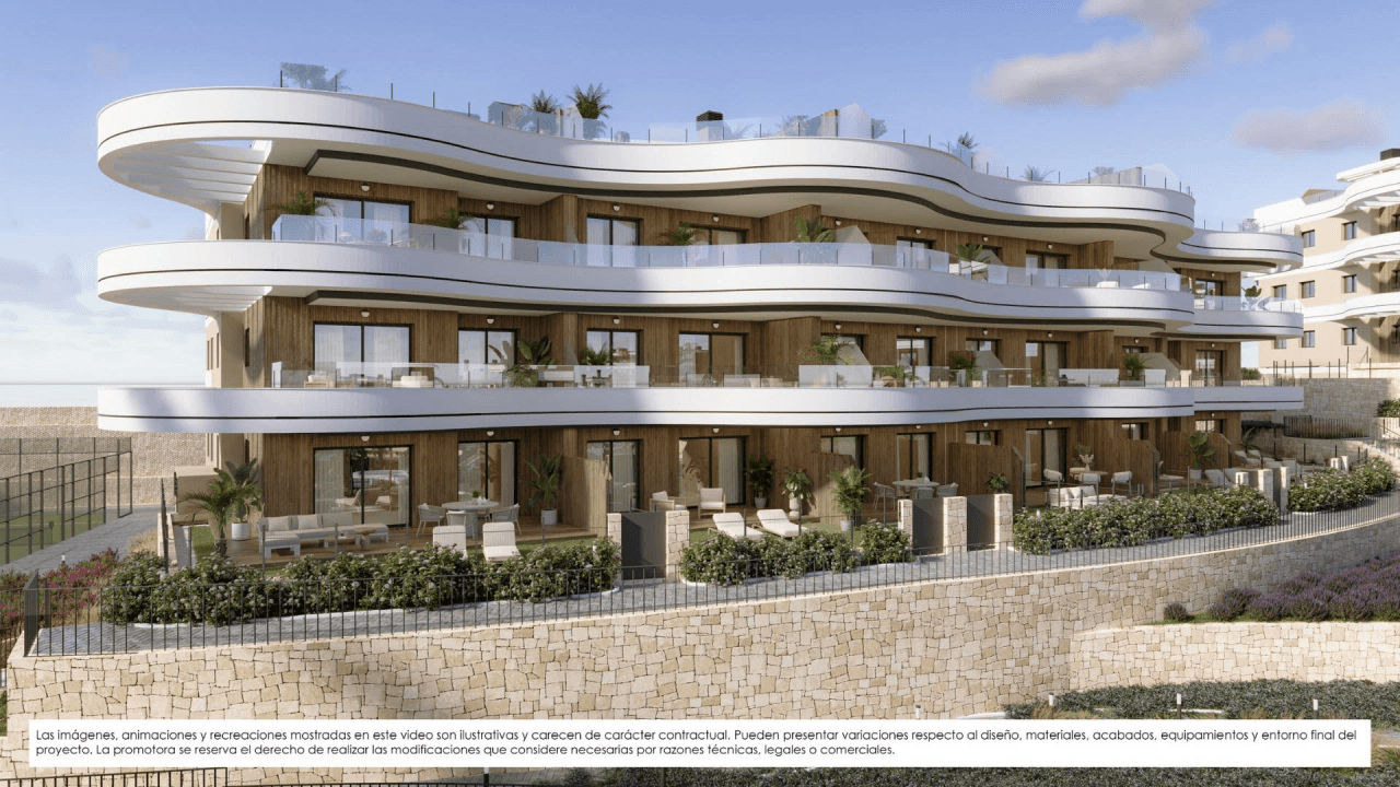 Penthouse til salg i Finestrat