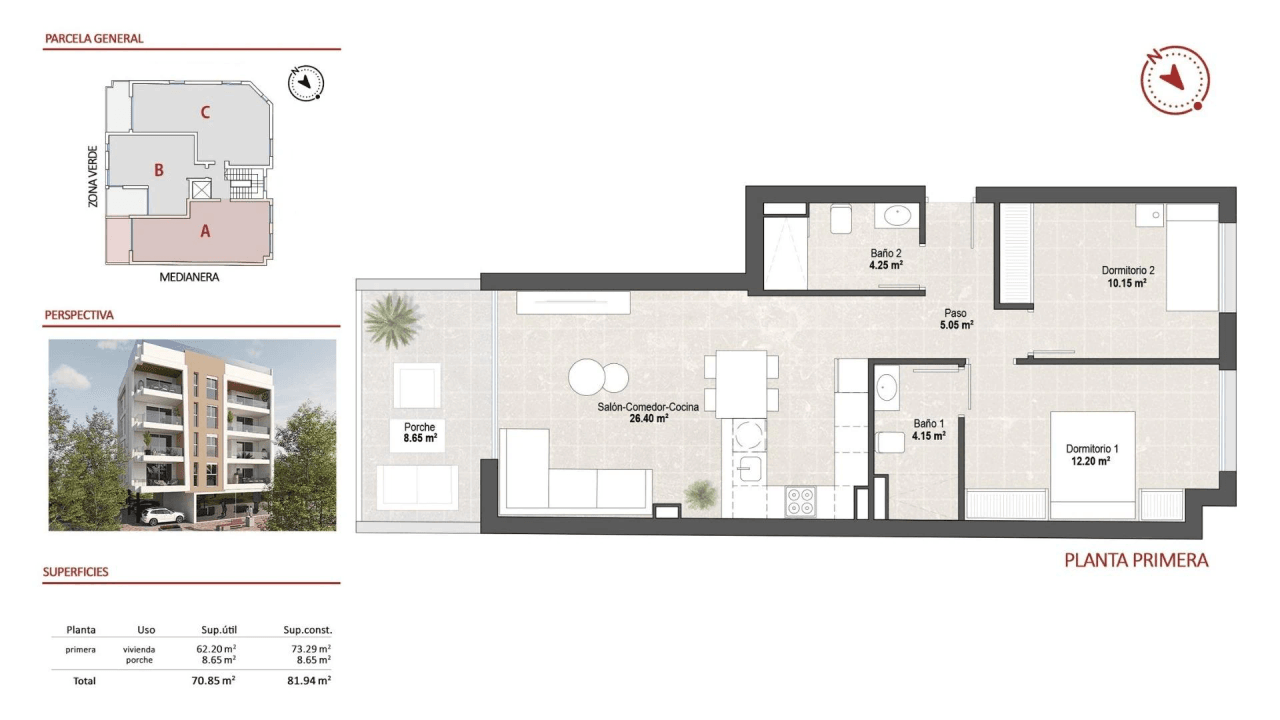 Apartamento en venta en San Pedro Del Pinatar