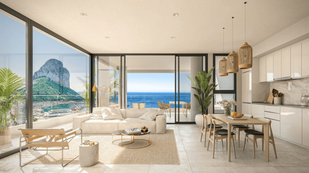 Penthouse til salg i Calpe