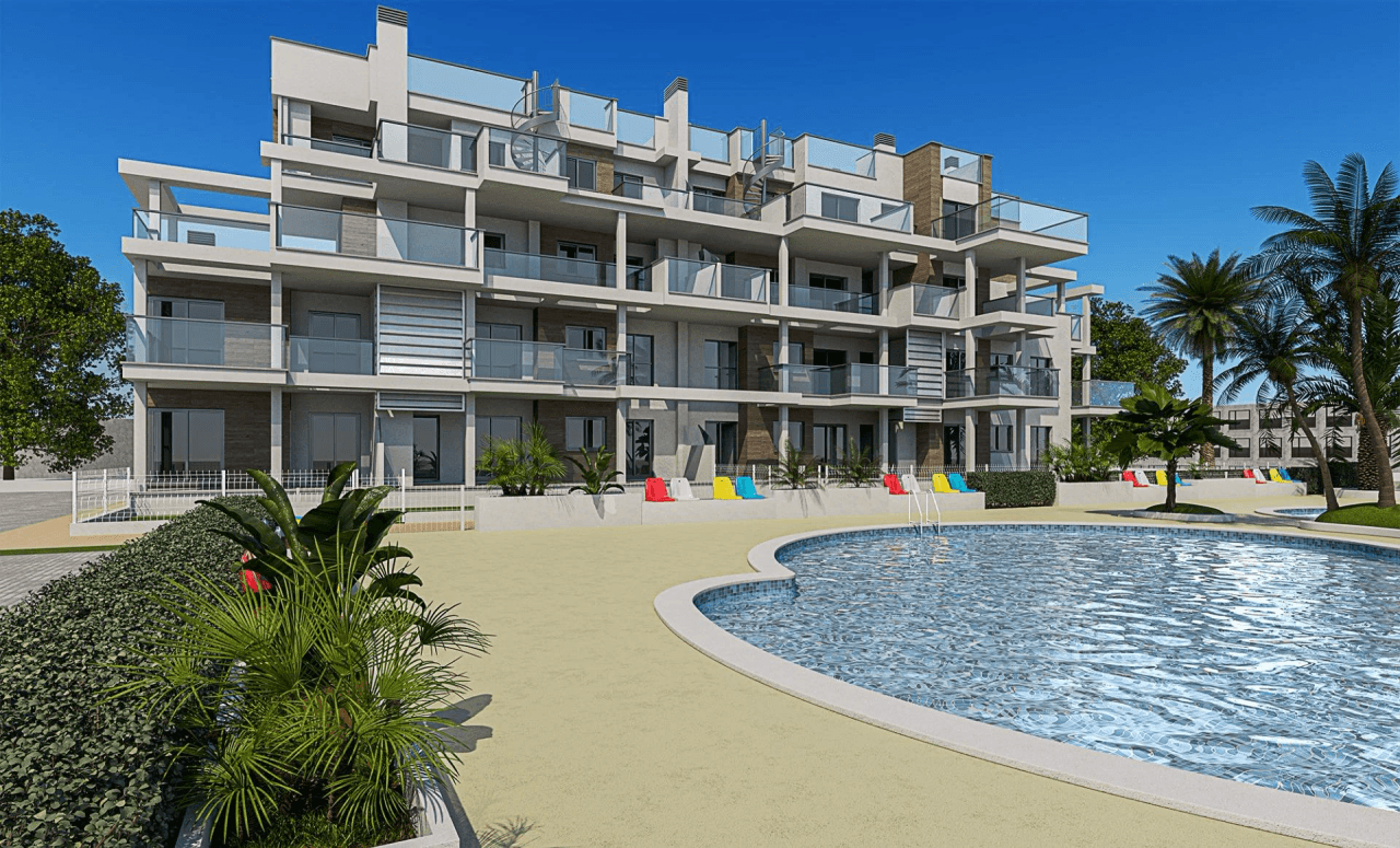 Penthouse til salg i Denia