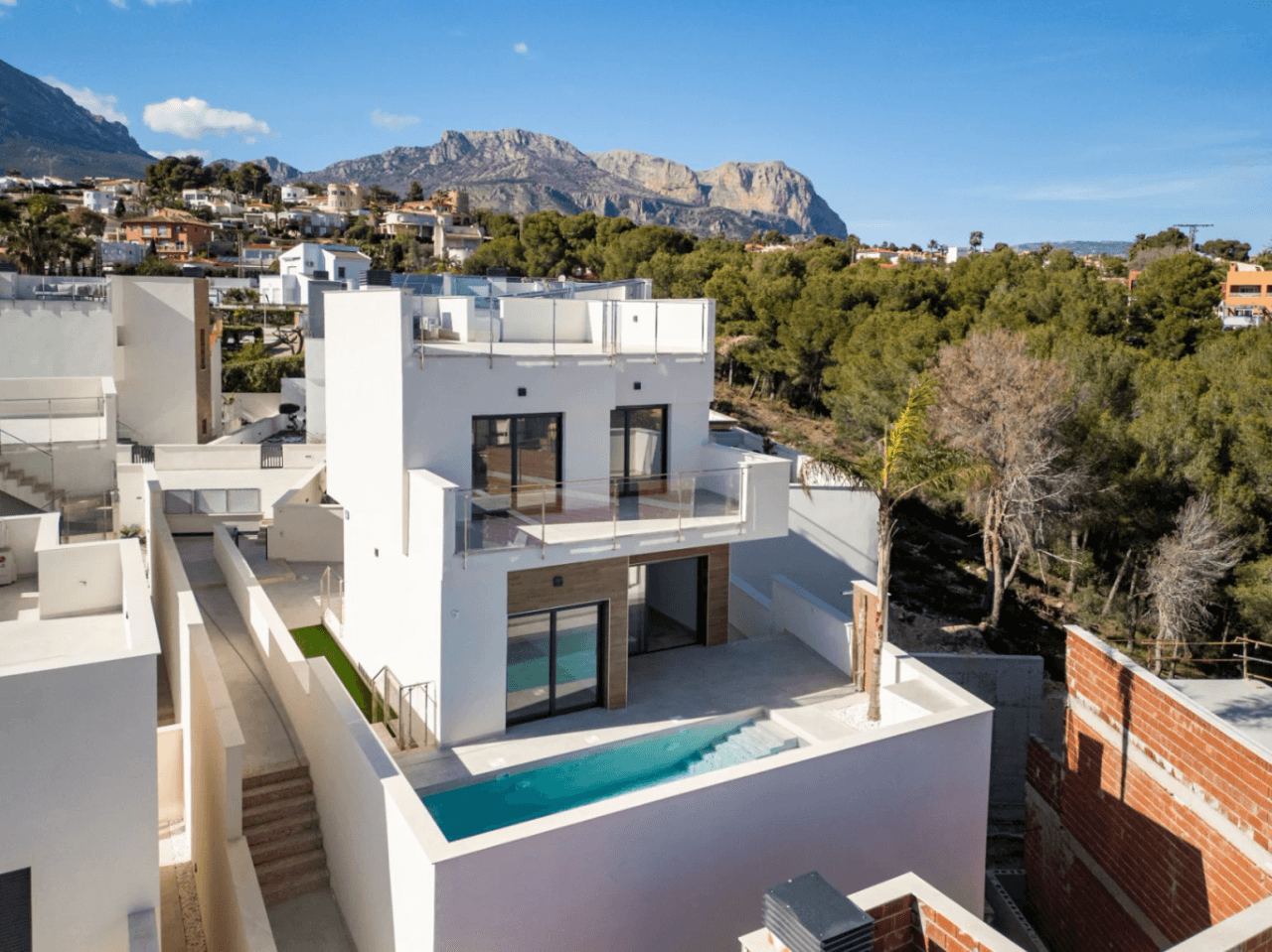 Nybygg villa i Panorama, La Nucia