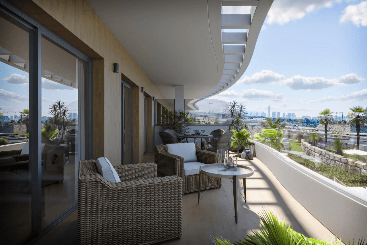 Penthouse til salg i Finestrat