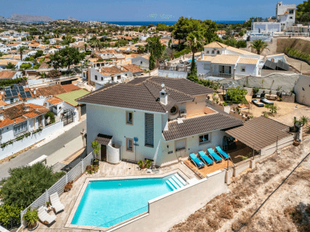 Villa con Vistas al Mar en Foia Blanca, Alfaz del Pi 2
